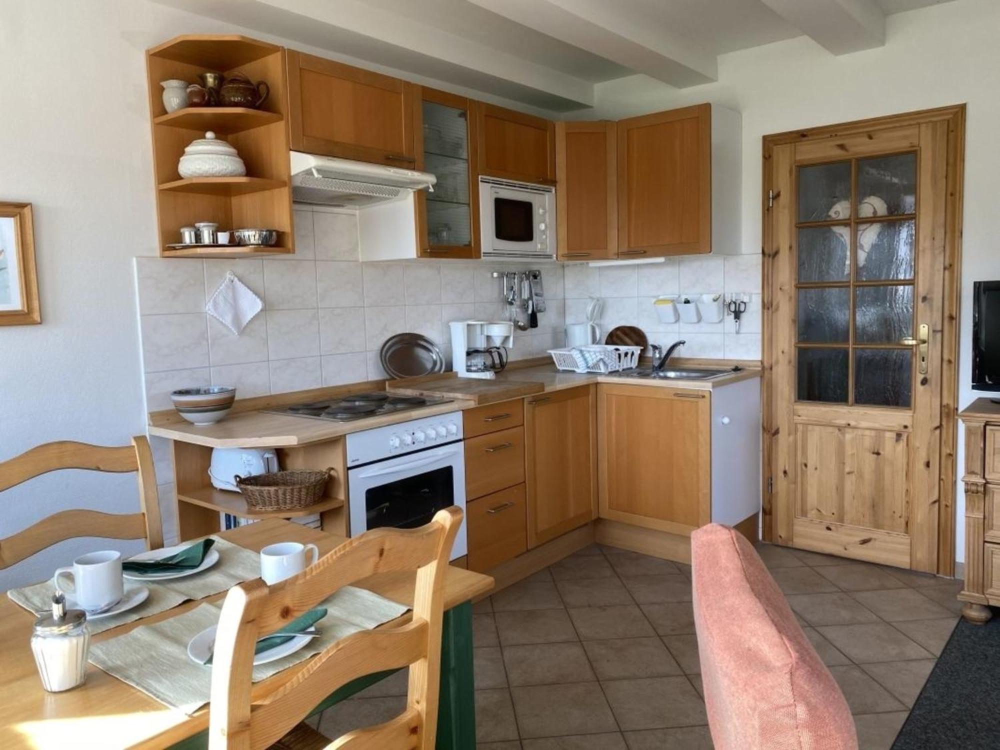 Ferienwohnung Nr 07 Og Spitzboden Born Bagian luar foto