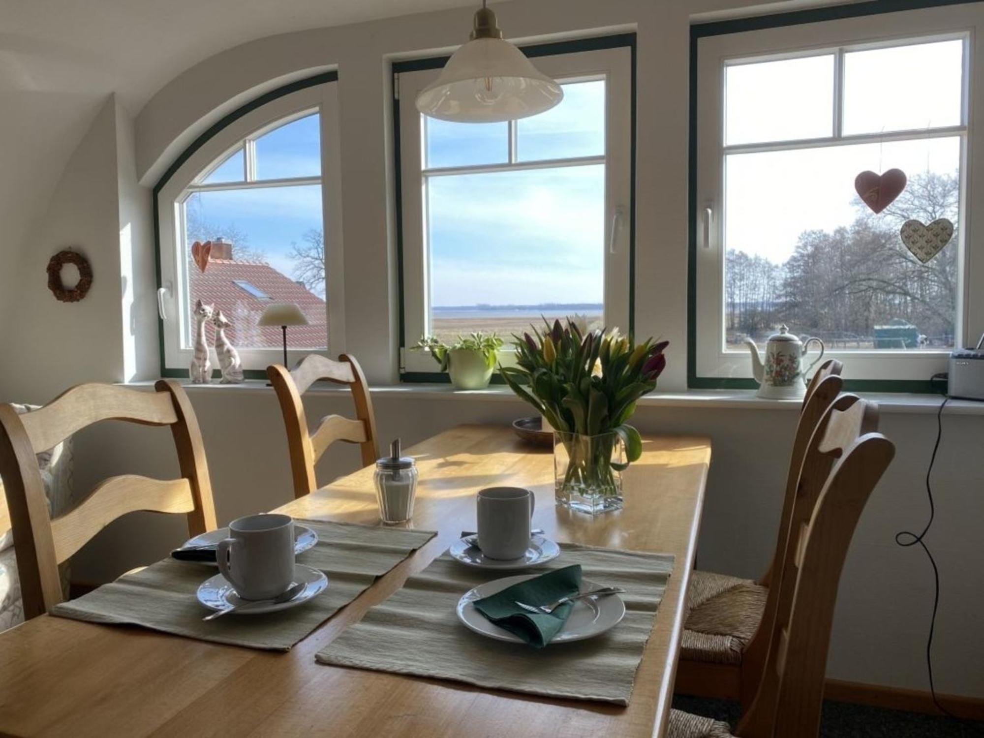 Ferienwohnung Nr 07 Og Spitzboden Born Bagian luar foto